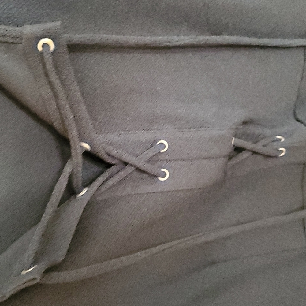 NWOT Chico's Lace-up Top - Picture 2 of 4